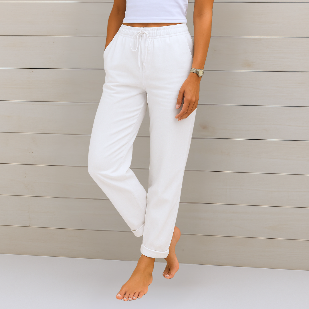 Freya™ Premium Linen Stretch Trousers