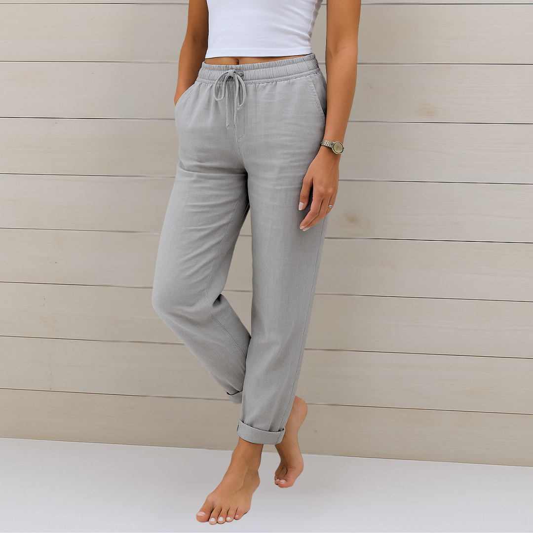 Freya™ Premium Linen Stretch Trousers
