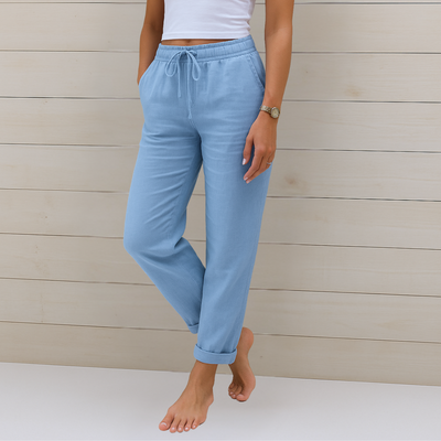 Freya™ Premium Linen Stretch Trousers