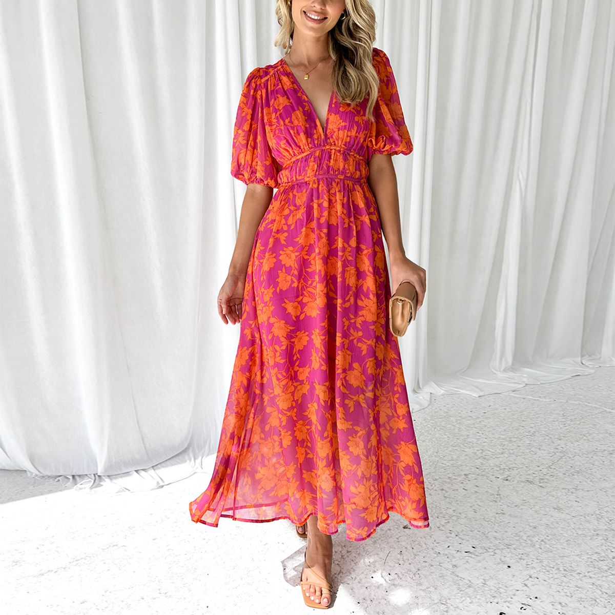 Madeline | Spring Long Dress