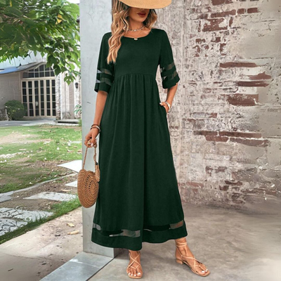 Evelina | Flattering Midi Dress