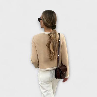 Isla | Classic Cardigan with Decorative Pockets