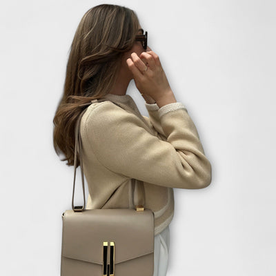 Isla | Classic Cardigan with Decorative Pockets