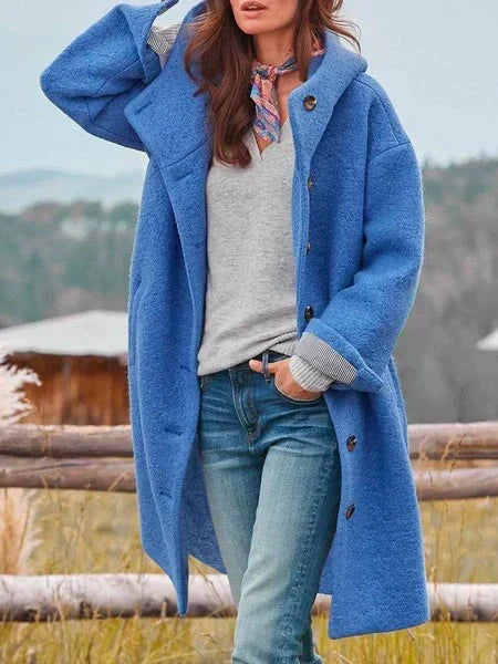 Audrey - Cozy Button-Up Outdoor Jacket