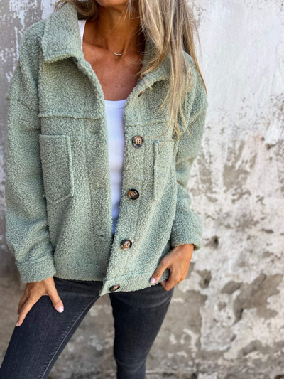 SANDRA COZY SHERPA JACKET