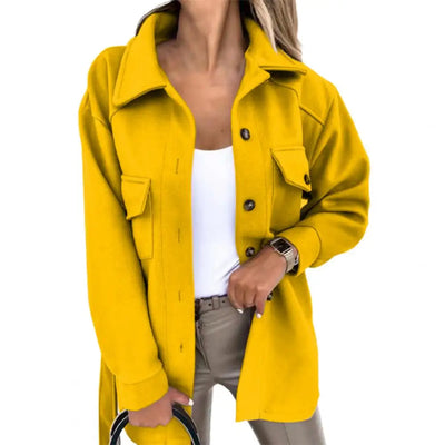 Sabrina | Elegant oversized long jacket for a sophisticated style