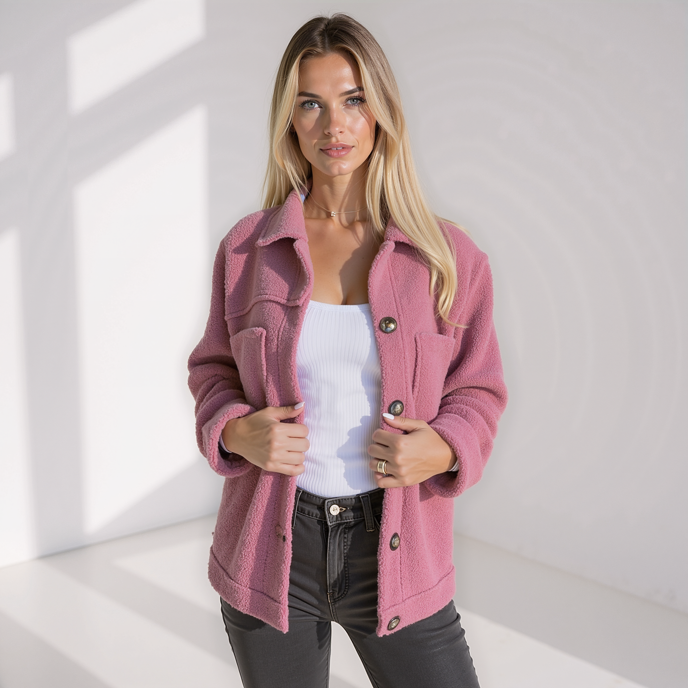 Rowan - Relaxed Fit Button Jacket