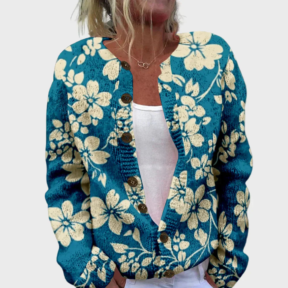 Karina | Elegant Knitted Vest with Pattern