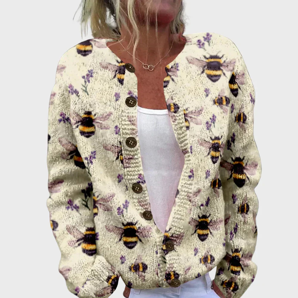 Adriana | Elegant Knitted Tank Top with Pattern