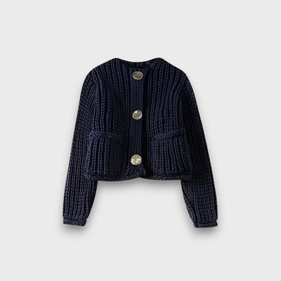 Moretta – Short Chunky Knit Cardigan