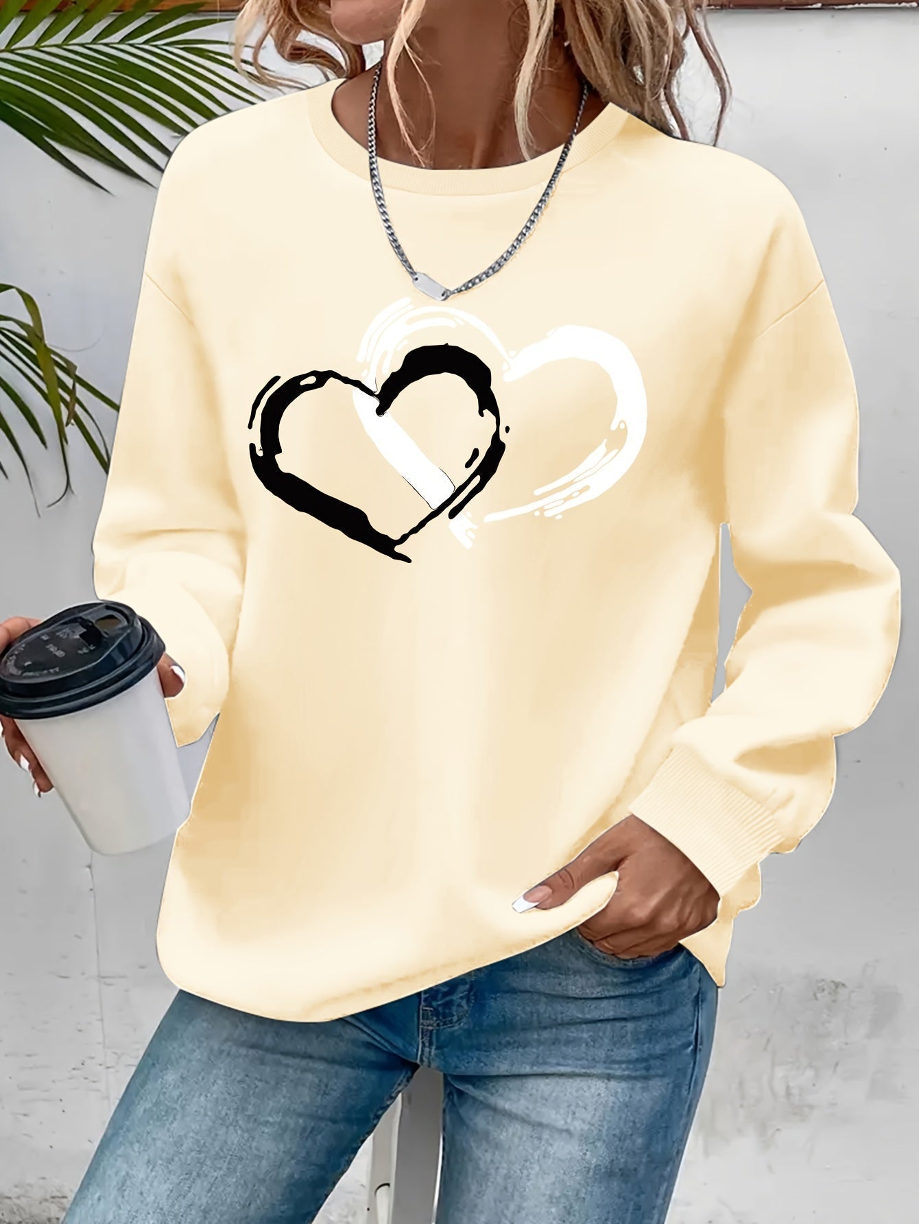 Sharyn - Elegant Heart Sweater