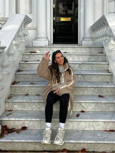 Noelle - Cozy Zip-Up Jacket