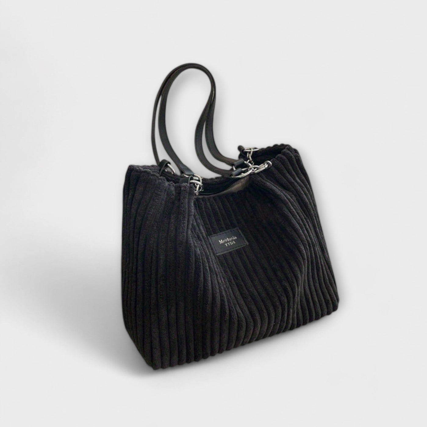 Olivia - Soft Cord Shoulder Bag