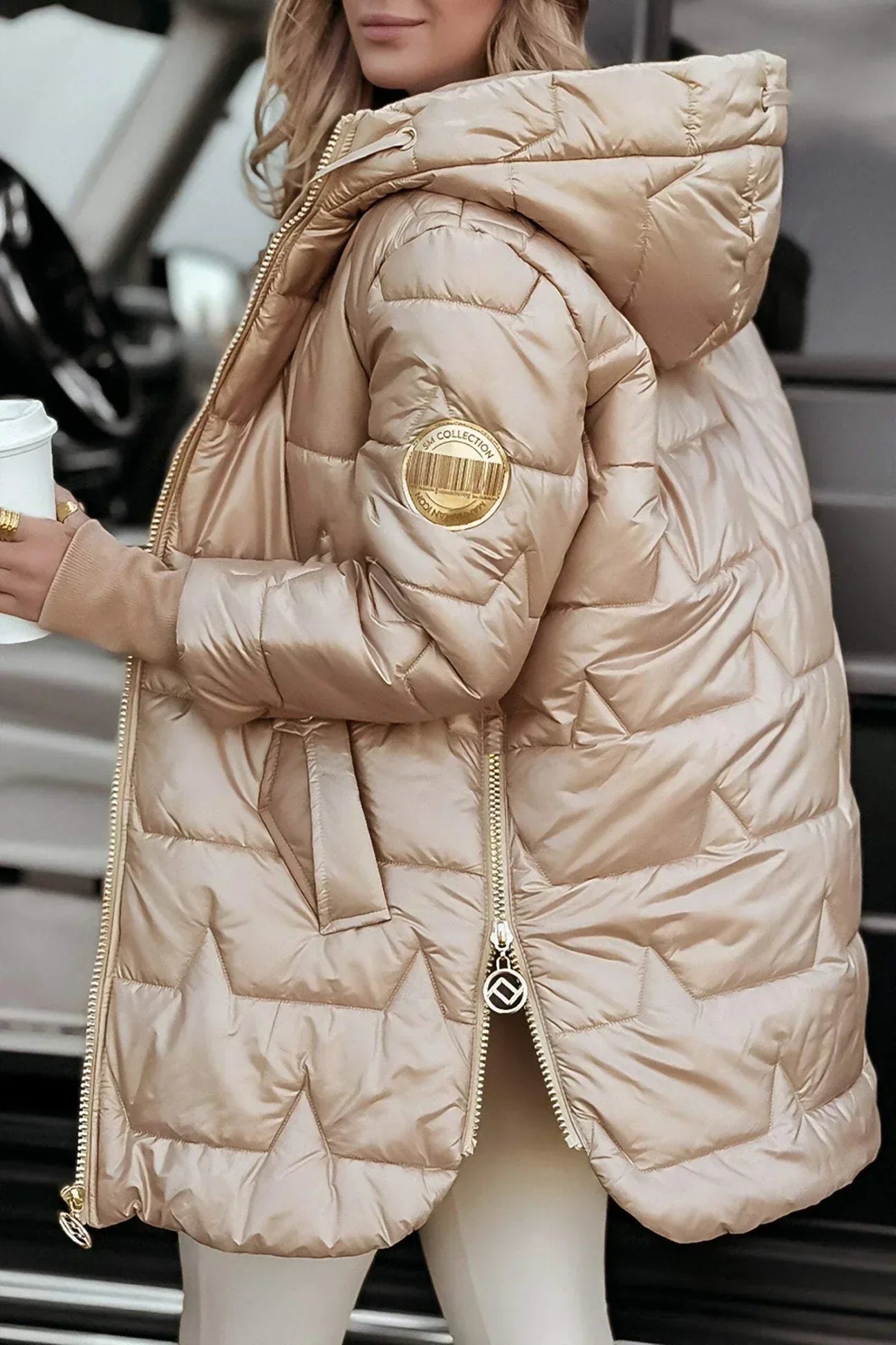 Avery - Luxe Hooded Puffer Coat