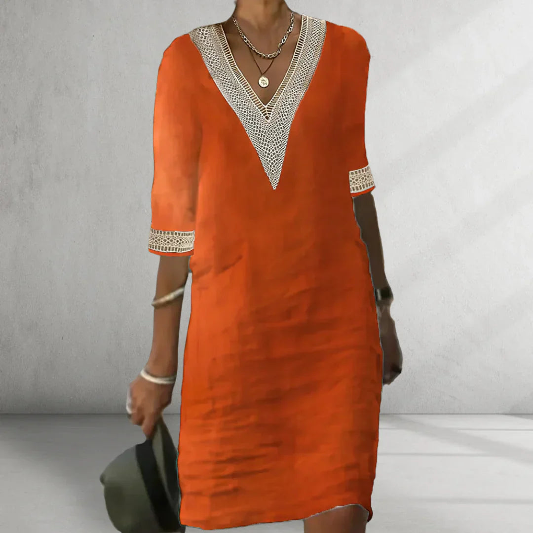 Selena | V-Neck Soft Dress