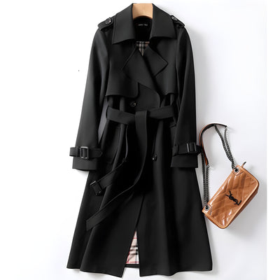 Elodie - Classic Longline Trench Coat